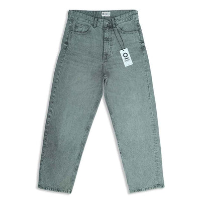 Tinted Grey Baggy Jeans