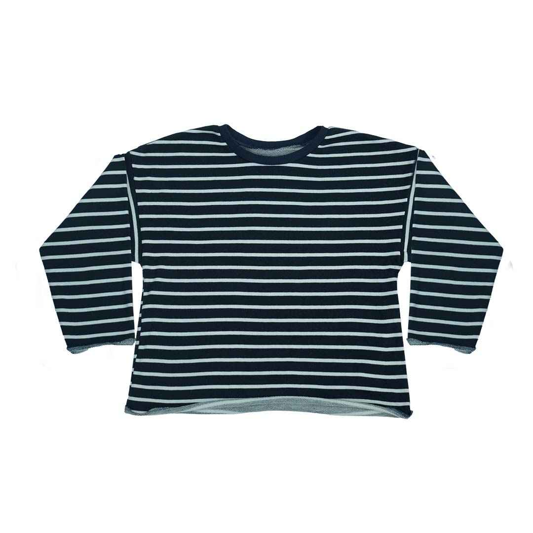 Striped Crewneck Top