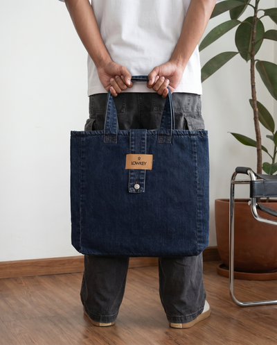 Liberty Tote Bag-Dark Blue
